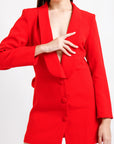 Vestido Rojo Corto