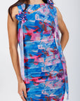 Vestido Mesh Multicolor