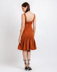 Vestido Café