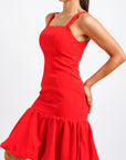 Vestido Rojo Largo