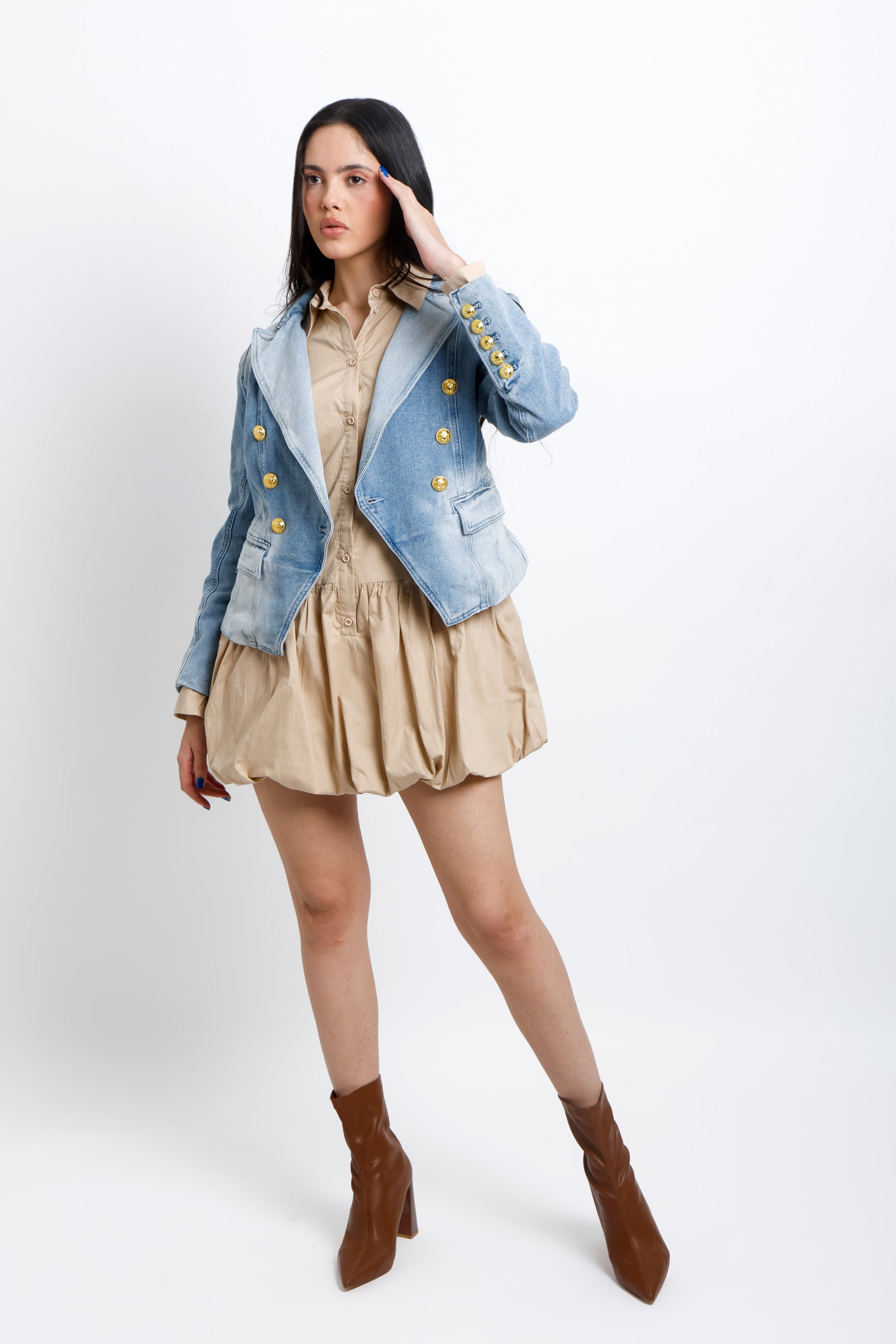 Blazer de Mezclilla Clásico