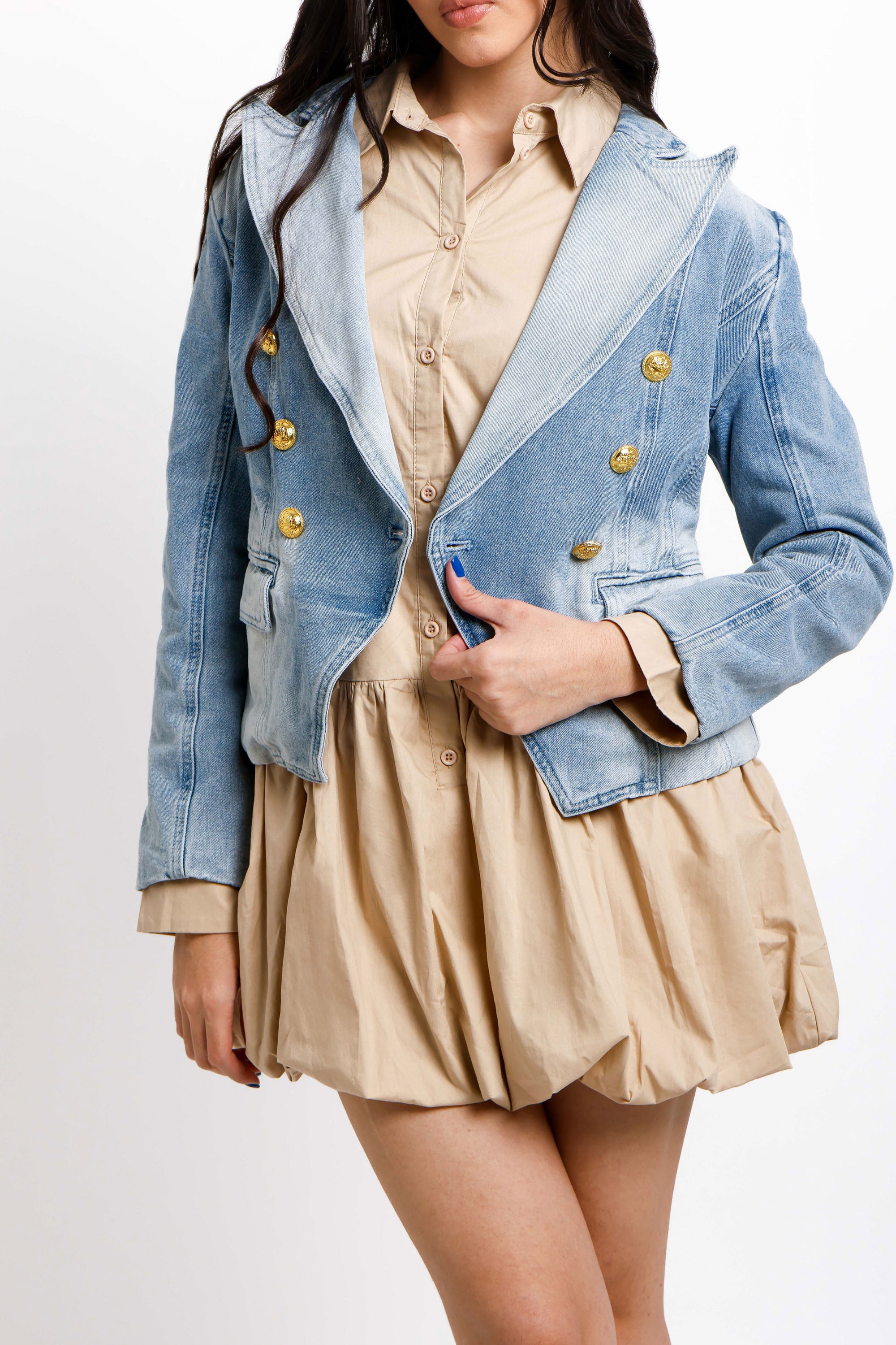 Blazer de Mezclilla Clásico