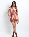 Jumper a Rayas Rojo yBlanco