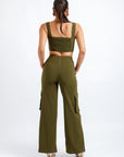 Conjunto Cargo Chic Oliva