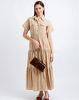 Vestido Largo Beige