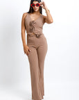Conjunto Rosé Beige