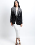 Blazer Perlado Negro