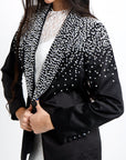 Blazer Perlado Negro