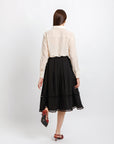 Blusa Manga Larga beige