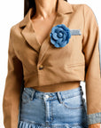 Blazer Denim Chic