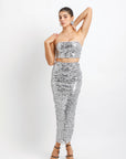 Conjunto plata lentejuela