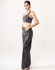 Conjunto Lentejuela Negro