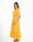 Vestido Midi Amarillo