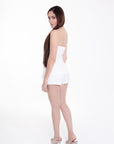 Conjunto Blanco Strapless