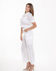 Conjunto Blanco de Dos Piezas