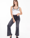 Top Crop Blanco