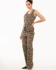 Conjunto Camila Animal Print Leopardo