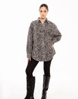 Blusa Verona Animal Print Leopardo
