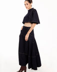 Conjunto Amara Denim Azul Oscuro de Dos Piezas
