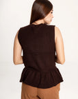 Blusa Tejida Emilia Chocolate