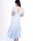 Vestido Midi Azul
