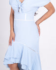 Vestido Midi Azul