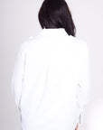 Blusa Blanca Manga Larga