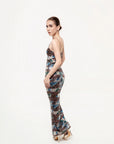 Conjunto de Lentejuelas Top y Falda Maxi
