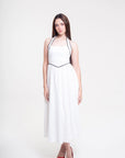 Vestido Midi Blanco