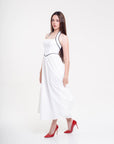 Vestido Midi Blanco