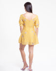Vestido Corto Amarillo