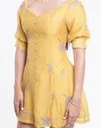 Vestido Corto Amarillo