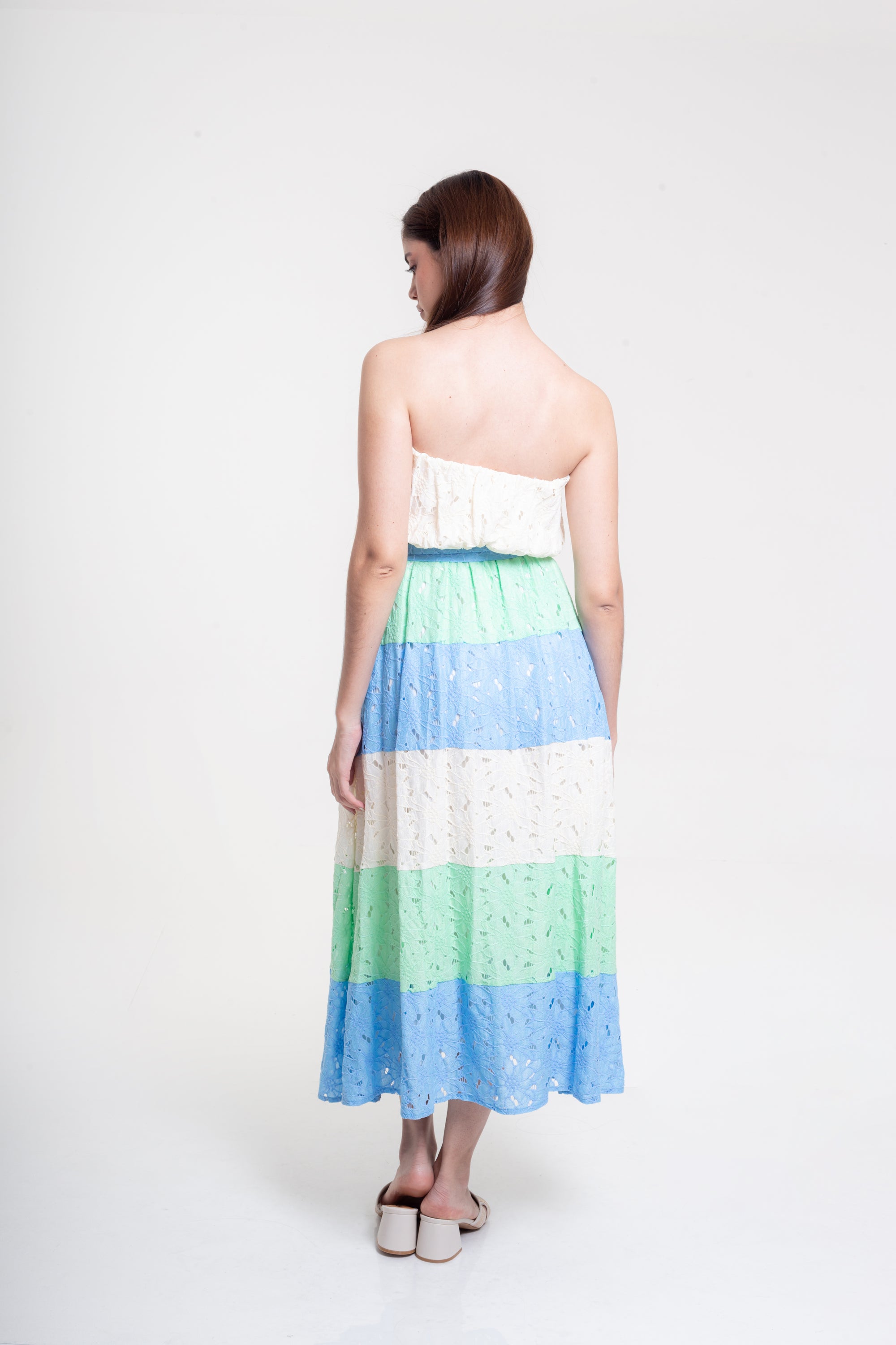 Vestido Midi Strapless