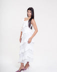 Vestido Blanco Midi