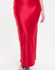 Falda Larga Rojo