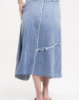 Falda Denim Midi