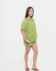 Conjunto Verde de Camisa y Short
