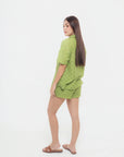 Conjunto Verde de Camisa y Short