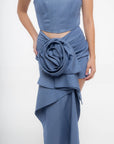 Conjunto Strapless Azul