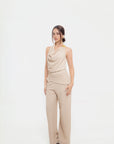 Conjunto Dos Piezas Beige