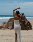 Kimono Strapless Punto Blanco