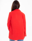 Blazer Rojo con Botones