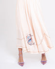 Conjunto Blusa y Falda Midi