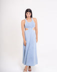 Vestido Largo Denim