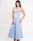 Vestido Largo Denim