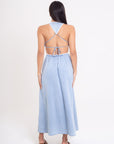 Vestido Largo Denim