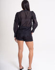 Conjunto Negro Blusa y Short