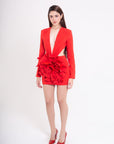 Vestido Rojo Corto