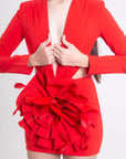 Vestido Rojo Corto