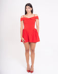 Vestido Rojo Corto